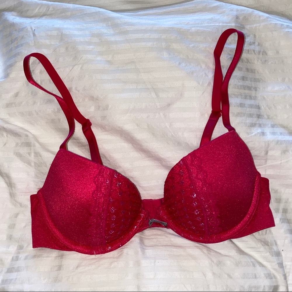 Pink aerie bra